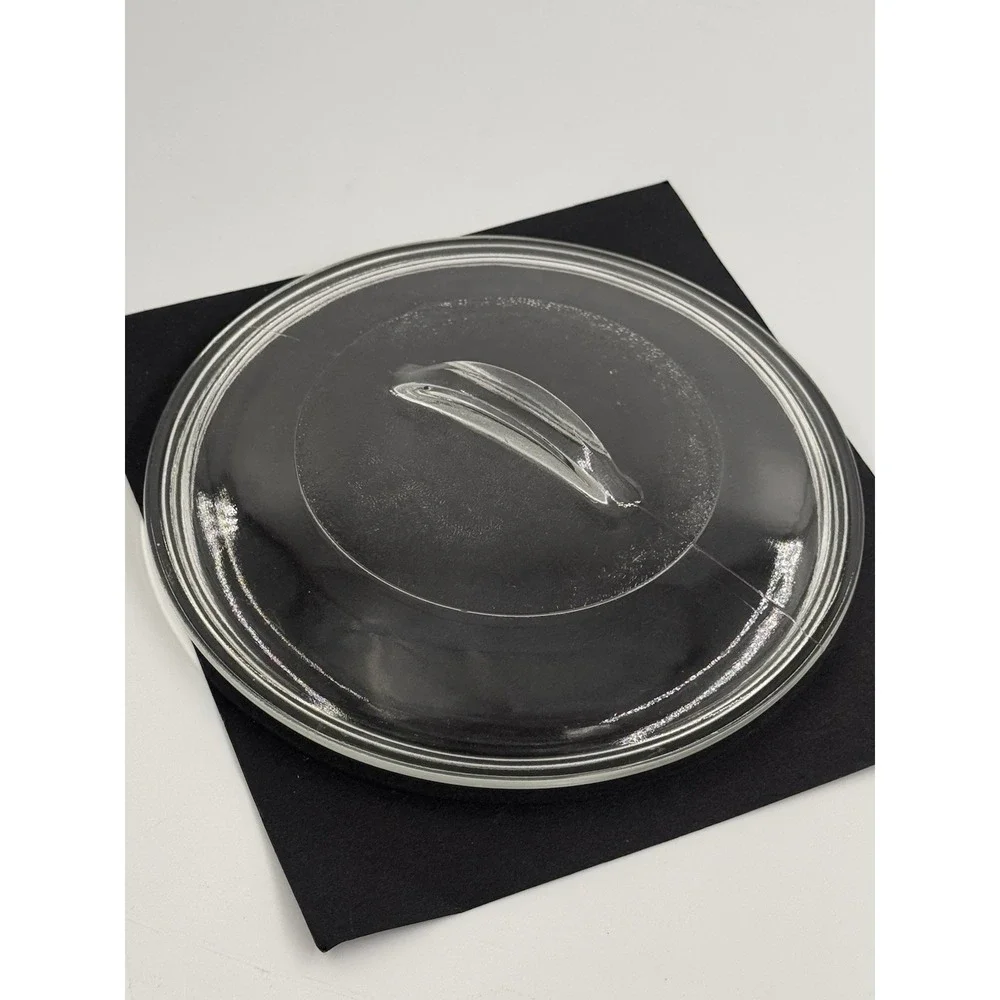 Clear Glass Round Lid Replacement Top 7